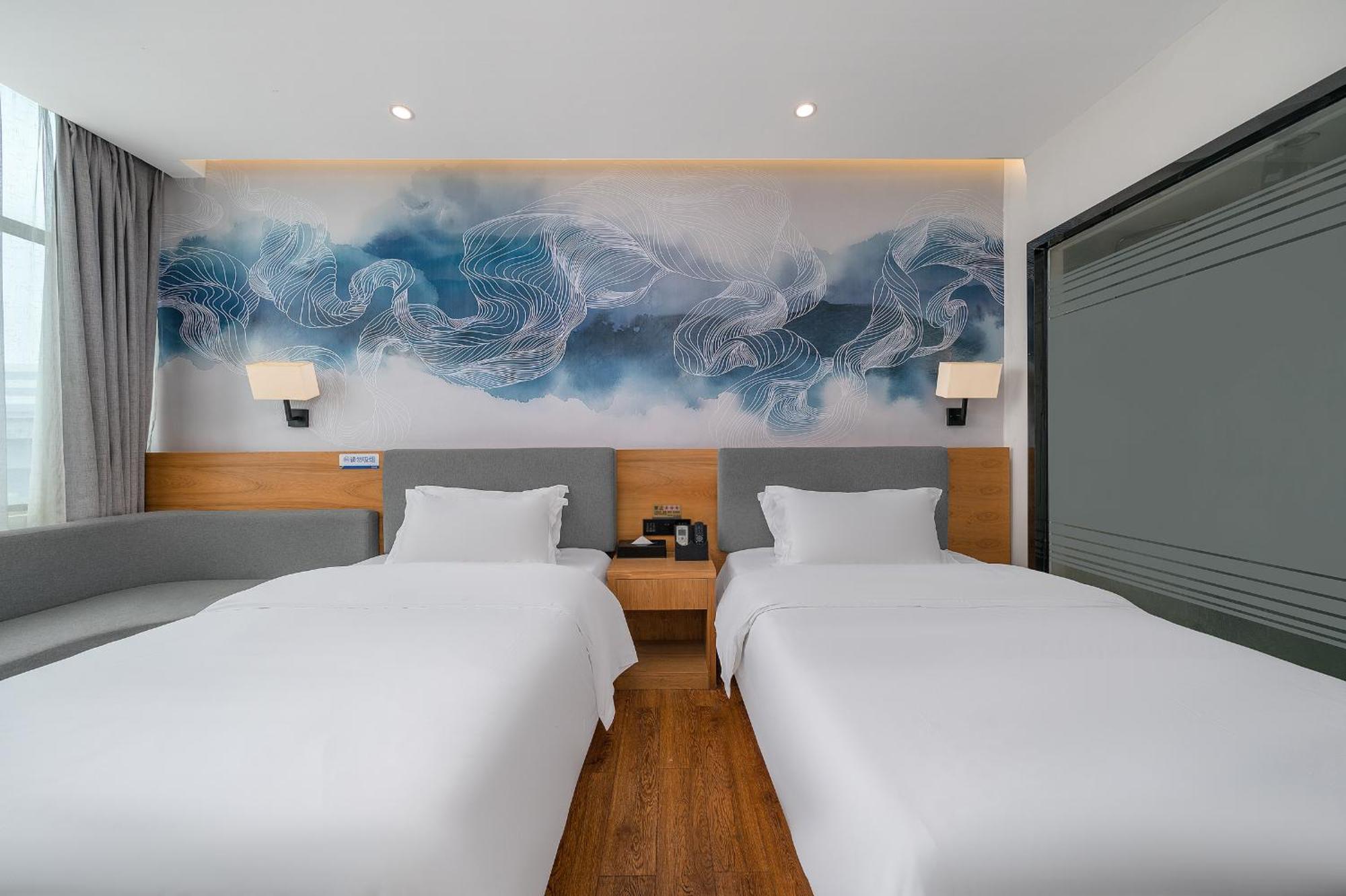 Felice Hotel-Guangzhou Baiyun International Airport Renhe Metro Station Branch Kuangcsou Kültér fotó